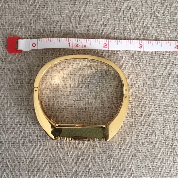 Tory Burch Metal Hinged Bracelet - Picture 7 of 9